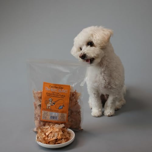 Cat-Man-Doo | Bonito - 4oz. Big Bag | Bonito Fish Flakes for Cat & Dog Treats | Healthy, Single Ingredient, Treat or Food Topper, High Protein - Image 2