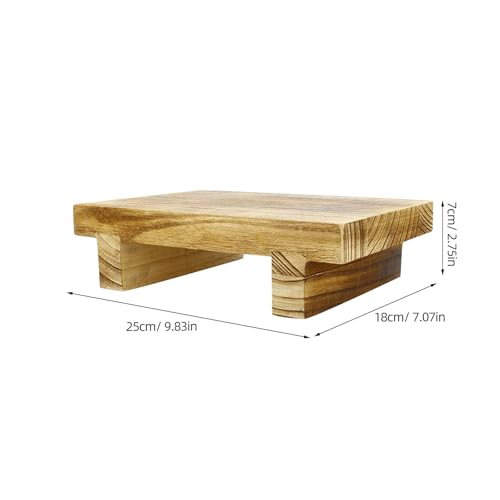 Taburete de madera MAGICLULU para cambiar zapatos en casa 3
