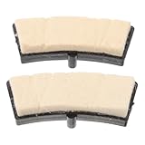 PENIKOKO Pastillas De Freno Para Bicicleta Estática De Fieltro Resistente De Alta Durabilidad Uso Fitness Indoor Ciclo Ejercicio