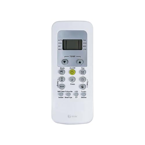 Image of 7SEVEN Compatible for Carrier Ac Remote Control RG56 /BGEF Model 148A Suitable for 1 1.5 2 Ton Spilt and Window Air Conditioner - Match Keys Exactly with Existing Remote Controller