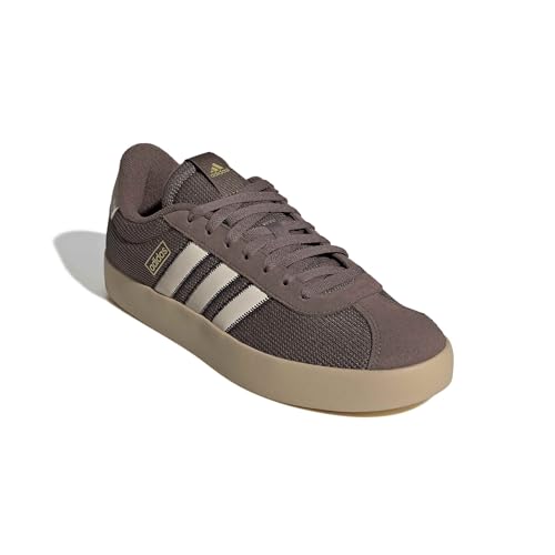 adidas Herren Vl Court 3.0 Shoes, Earth strata/Crystal Linen/Magic beige, 40 2/3 EU – Ansicht 3