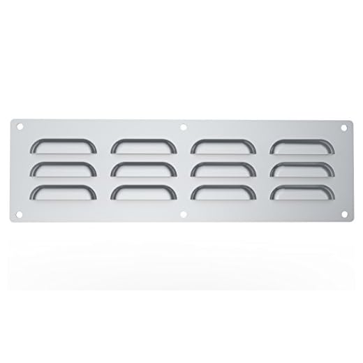 SUNSTONE Vent-S 15-Inch by 4-1/2-Inch Stainless Steel Venting Panel