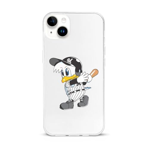 ��t���b�e�}���[���Y iPhone15Plus�p�P�[�X �X�}�z�P�[�X �A�C�t�H��15�v���X�p�P�[�X TPU �싅���� �L�O�i �ϏՌ� �g�уJ�o�[ Case ���^ �h�o ������� ���C�����X�[�d�Ή�