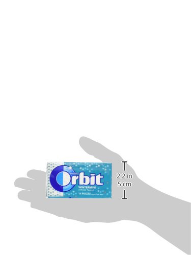 Miniatura 4 de Orbit Goma de mascar Wintermint, 13.6 onzas, caja de 12