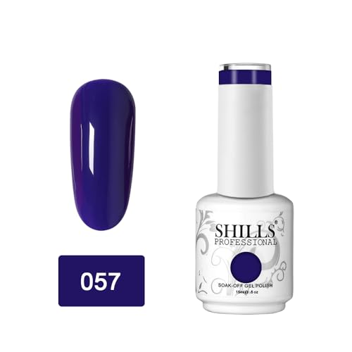 Image of SHILLS PROFESSIONAL UV /LED Soak Off Gel Polish Color Shade 57, Matte Finish, 15ml