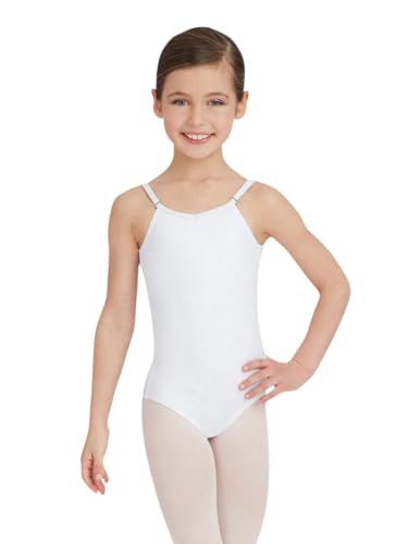 Image of Capezio Girls' Team Basic Camisole Leotard with Adjustable Straps