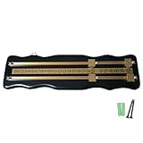 Redcolourful Scoreboard Wall Mounted Scoreboard Snooker Scoreboard International Stained Wood Score Board Scorer Billiard Accessories for Basketball, Table Tennis