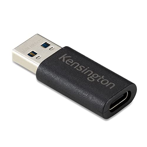 Kensington CA1020 USB A to USB C Adapter, USB C Female to US