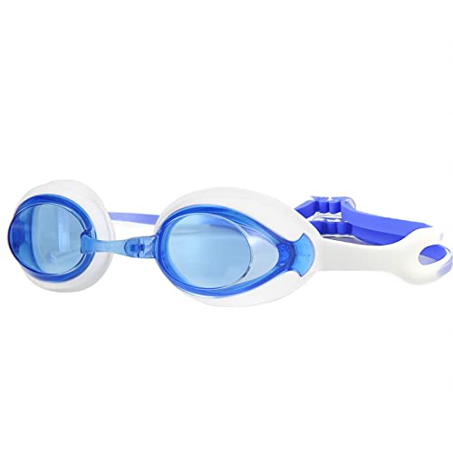 JINPXI Gafas de Natación Niños, Gafas Natación Infantilde 3 a 12 años - Antivaho Gafas para Niños con Correa Ajustable, Puente Nasal Flexible y Protección UV - Gafas Natación Niñas con Funda Cover