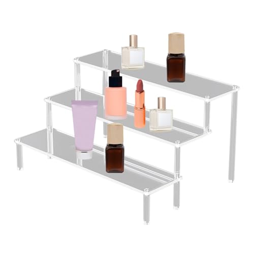 Espositore in acrilico per profumi, alzata per torte e cupcake, espositore per dolci e cupcake, organizer in acrilico 2D, espositore in acrilico trasparente per feste