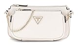 Con questo GUESS Double Pouch Crossbody Bag estetico, puoi dimostrare un senso dello stile e l'amore per la moda. Questo accessorio affascinante e soprattutto convertibile ti farà brillare. Con questo borsa a tracolla hai due fedeli compagni al tuo fianco! Dimensioni: 24 x 14 x 5 cm