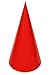 BirthdayExpress Red Cone Party Hats (8)
