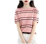 Das Strickoberteil lässt sich hervorragend mit Ihren Lieblings-Skinny-Jeans, Leggings, Röcken usw. tragen. Dieser atmungsaktive Pullover bietet Ihnen ein angenehmes Tragegefühl.