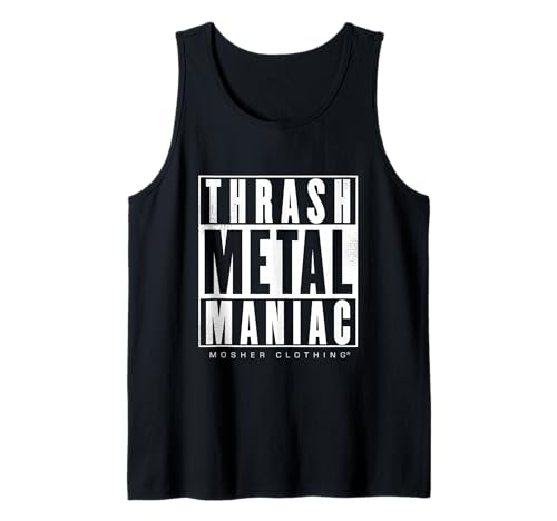 Maniaco de Thrash Metal Camiseta sin Mangas