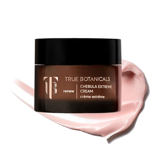 True Botanicals Chebula Extreme Cream | Anti-Aging Moisturizer w/Hyaluronic Acid | Treats Fine Lines & Wrinkles | Dry & Sensitive Skin | Dermatologist Tested, All Natural, Vegan | 1.7 oz | 50 ml