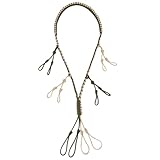 weryerker Braided Duck Call Lanyard Paracord Hunting Goose Calls with 12 Adjustable Loops Nylon Game Carrier...