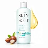 AVON Skin So Soft Original Body Lotion for Women, Paraben-Free Moisturizing Hand and Body Lotion for Dry Skin with Jojoba Oil, Non-Greasy Lightweight Body Moisturizer, 24-Hour Hydration, 11.8 fl oz