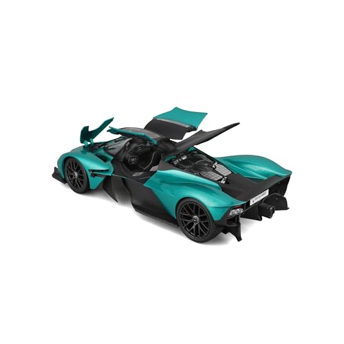 Maisto vehículo a escala 1:18 Aston Martin Valkyrie verde miniatura 6