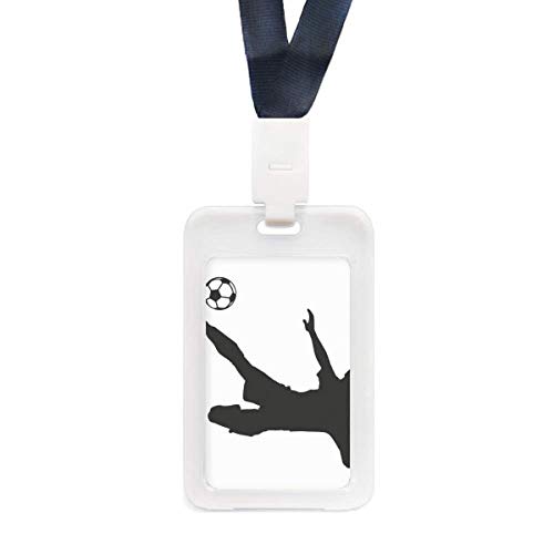 Étui transparent pour carte de crédit motif football pour éviter les cartes cassées