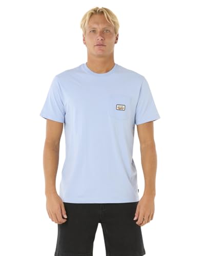 T-shirt Graphiques Homme Rip Curl anti-déformation confortable pour les journées chaudes
