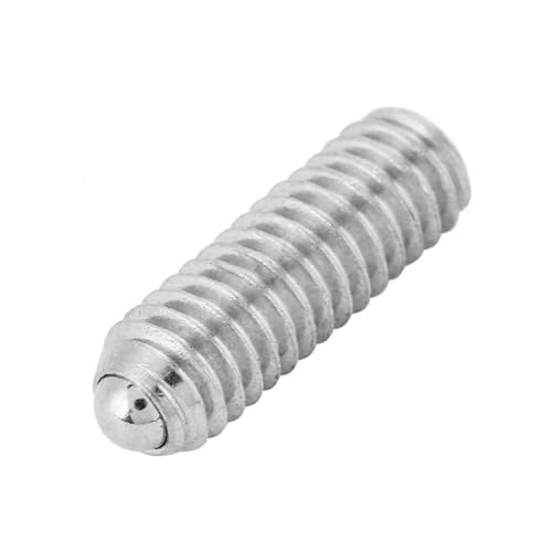 Set di Viti a Pistone con Grani a Molla Esagonali in Acciaio Inossidabile M4 304, 20 Pezzi (M4*12), Fissaggio Sicuro per Applicazioni Industriali e Meccaniche