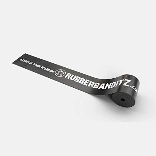 Rubberbanditz Bandas de hilo dental sin látex para movilidad y compresión: hilo dental muscular, bandas de hilo dental para rodilla, codo y músculos, bandas de compresión para recuperación muscular