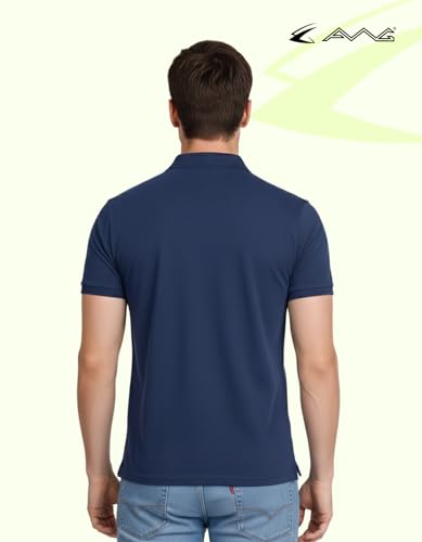 Image of AWG ALL WEATHER GEAR Cotton Rich Solid Polo Tshirt