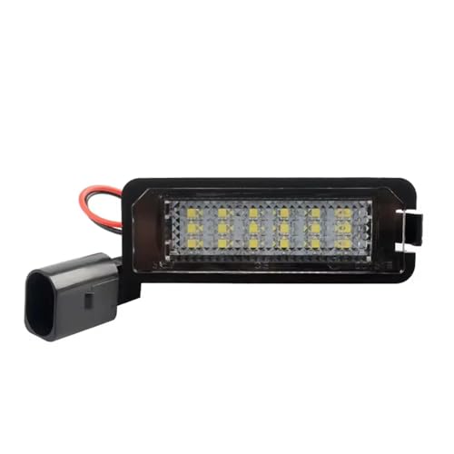 Lámpara matrícula trasera LED para VW Passat B6 CC Golf MK7 Polo 2 Uds