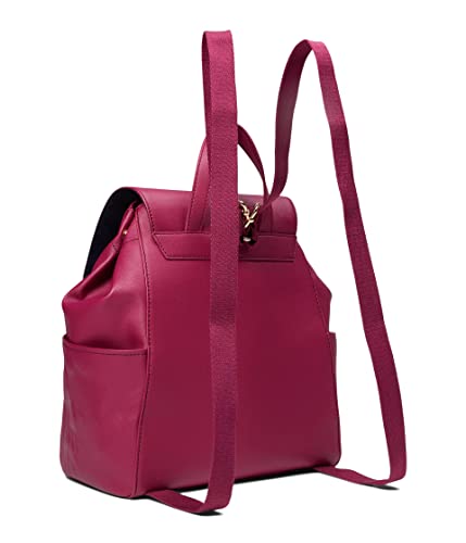 Tommy Hilfiger Beth II Flap Backpack Saffiano PVC Italian Wine One Size2