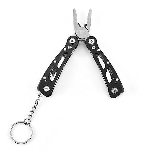 MTROYALDIA BLACK Multitool Mini Tools Pliers and Multi Tool All in One – Multi Function Gear for Men Best Multi-tool Kit for Work Camping Backpacking – Great Gifts for Men Outdoors