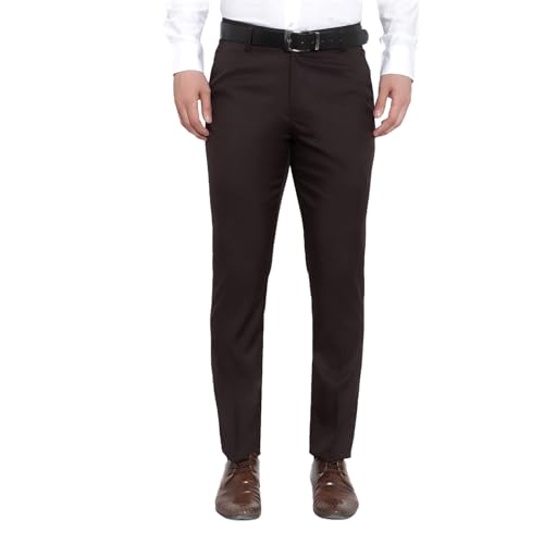 Image of Men's Formal Trouser for Men | Regular Fit Office Wear Pant | Business Casual Trousers | Comfortable Formal Pants for Office, Work