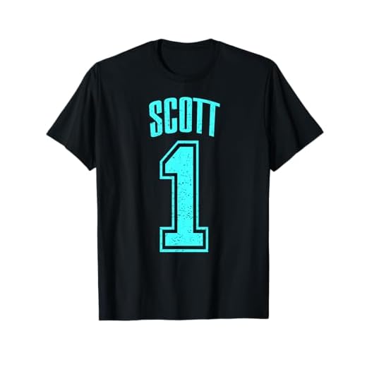 Scott Supporter Number 1 Größter Fan T-Shirt