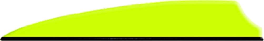 Q2i Archery Fusion X-Ii 3" Neon Yellow Vanes