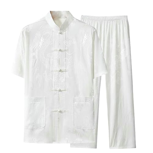 Hanfu homme été en soie glacée pour rester au frais