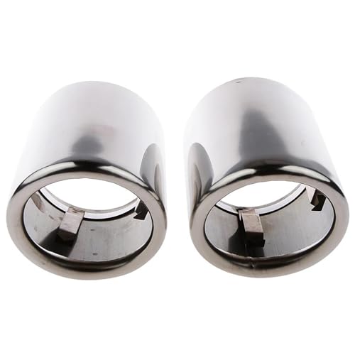 Embouts d'échappement en inox premium pour Audi Q3 A5 A6 finition miroir haut de gamme voiture
