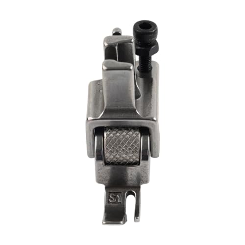 Pie Rodillo con Rodillo Ajustable Acero Plata para Máquina de Coser miniatura 1
