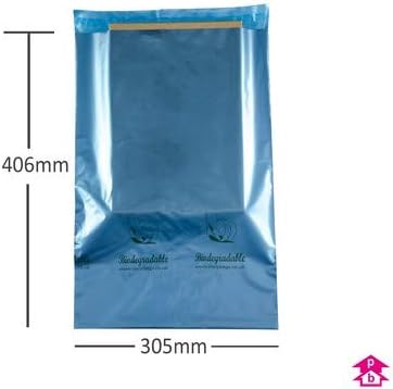 10000 x Blue Bio Mailorder Bag (12 x 16" 200gauge) [MAILORDERB2]