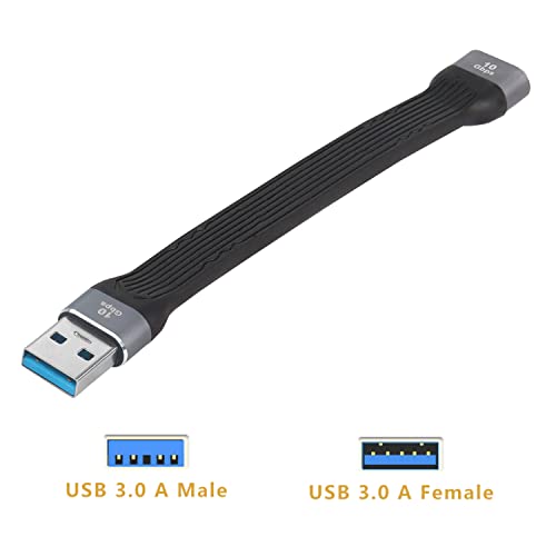 MEIRIYFA 10Gbps USB 3.0 Extension Cable Type A Male to Female Extension Cord SuperSpeed Data Transfer Compatible with USB Keyboard,Flash Drive,Hard Drive - Image 2