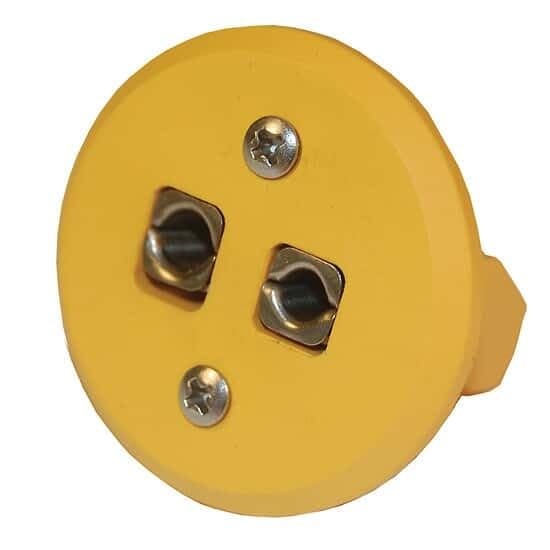 Digi-Sense Panel-Mount Standard Connector, Type-K, Round, Female, 1/Ea