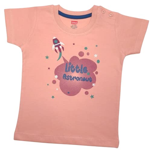 LuvLap Baby Boys Regular Fit 100% Cotton Half Sleeve Boys T-Shirt Pack of 5