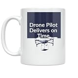 Drone Pilot Mug - Drone Delivery Service - 11 oz Ceramic