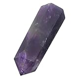 Piedra de cristal hexagonal: la piedra de cristal natural es y pequeña, por lo que es fácil de transportar y para viajar.