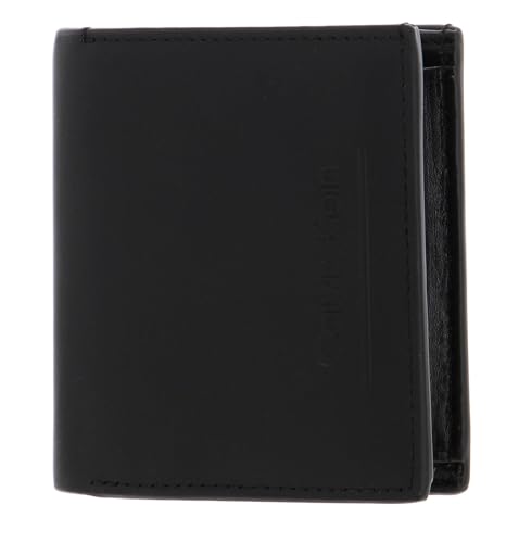 Calvin Klein Herren Kartenetui Set Trifold Klein, Schwarz (Ck Black), Onesize