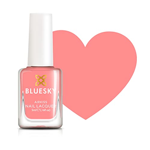 Bluesky Smalto per Unghie per Bambini, Sea Shell, Rosa Corallo. Smalto per Bambini Facile da Togliere, Non Tossico, a Base di Acqua, Inodore, 5 ml