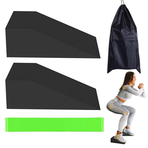 Blocs de mousse - Cales d'exercice - Rampe de soutien professionnel - Accessoires de yoga - Légers