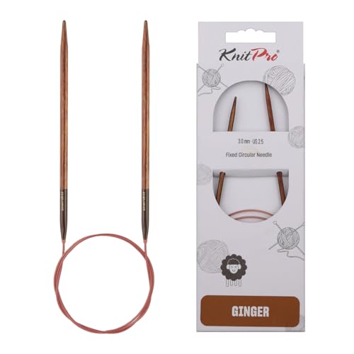 KnitPro Ferri da maglia in legno, assortiti, 3 mm