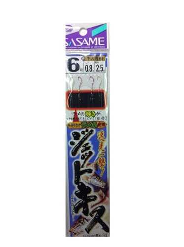 �y�܂Ƃߔ���×7�Z�b�g�z �����ߐj(SASAME) K-142 �W�F�b�g�L�X 2�{�b 6-0.8