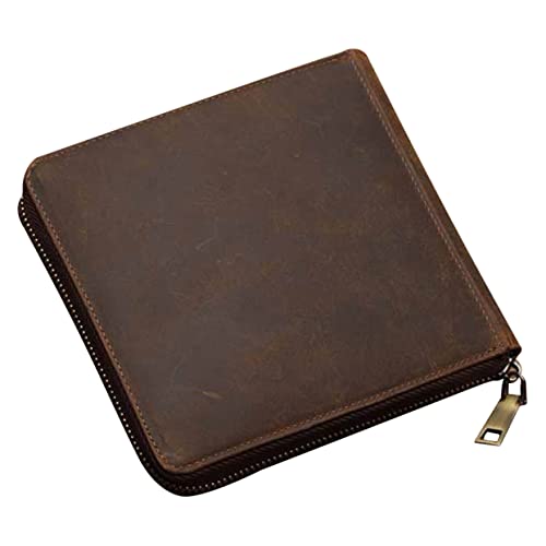 CALLARON Scatola Per Orologi in Pelle Vintage Portatile, Custodia Espositiva Per Orologi e Gioielli, Organizer Leggero Antiurto Per Viaggi e Uso Quotidiano