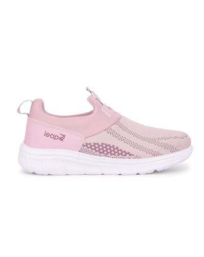 Image of Liberty LEAP7X BOSTER-L2E Sports Shoes for Women with Knitted Upper | EVA Sole, Slip-on Style| Memory Foam Insole | Comfortable Footbed | Walking, Gym & Outdoor Wear