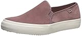 Keds womens Double Decker Suede Sneaker, Mauve, 6 US